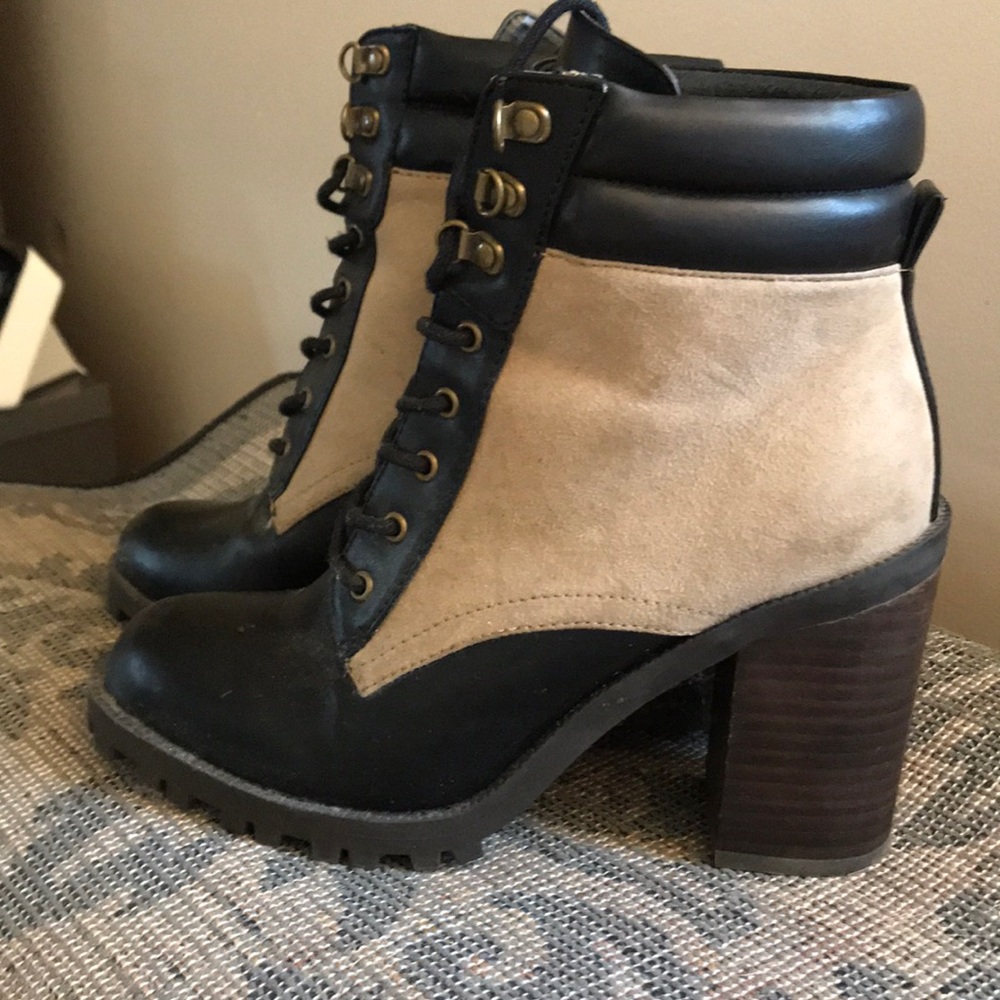 Booties, boot heels